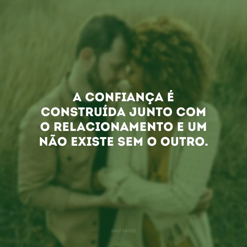 Conceito de confiança