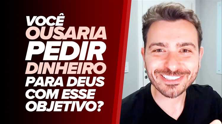 Como pedir a Deus dinheiro?