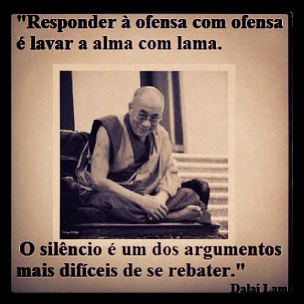 Acalme-se antes de responder