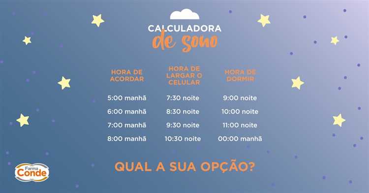 Como calcular o horário de dormir para acordar às 6