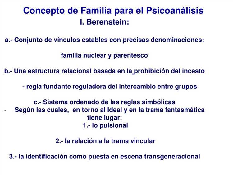 ¿Qué dice el psicoanálisis de la familia?