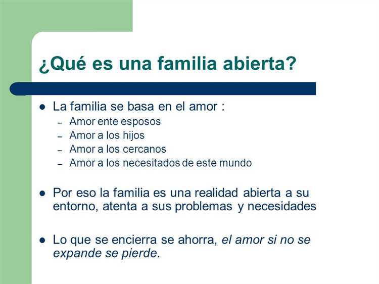 Exemplos de famílias abertas famosas